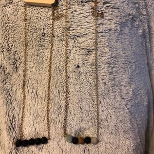 Lava bead necklaces